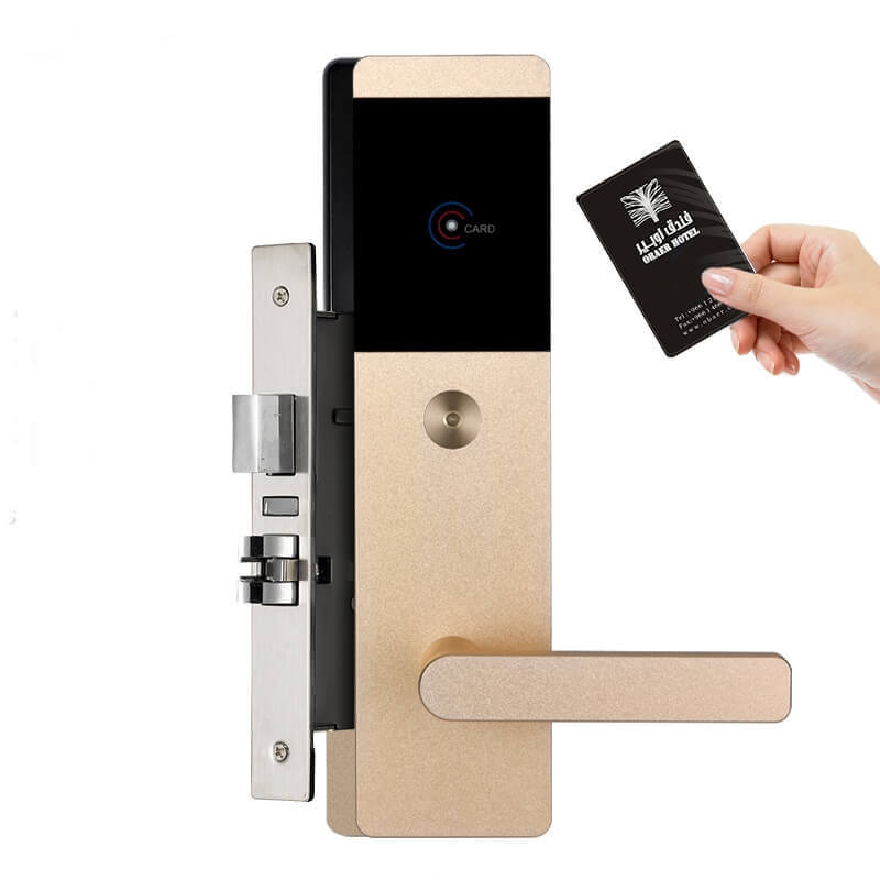 Keyless Electronic Rfid Card Reader Door Lock For Hotel Room SL-H2201