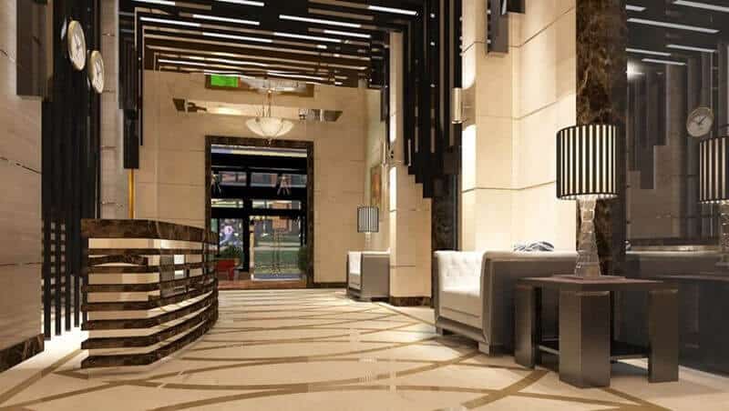 best hotel reception design