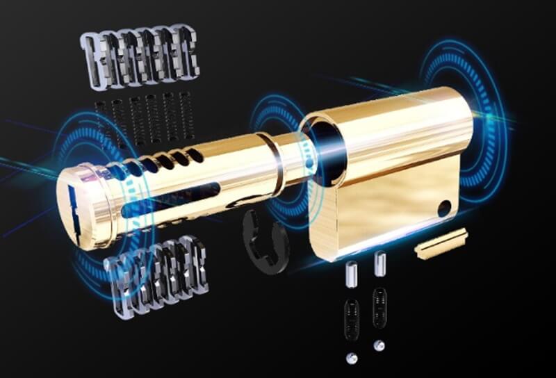 C-grade stainless steel lock cylinder