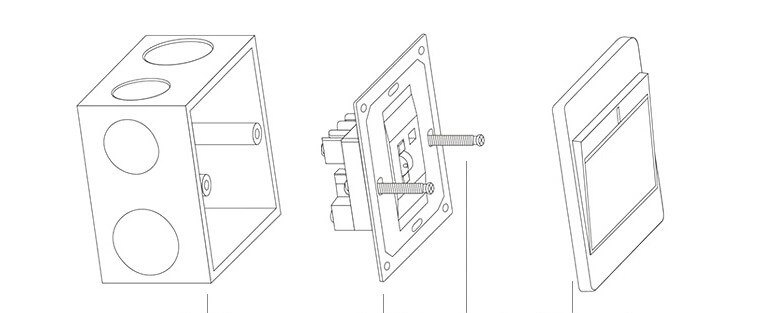 composition of the Hotel energy-saving switch