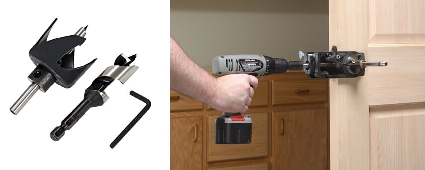cylindrical locks installation