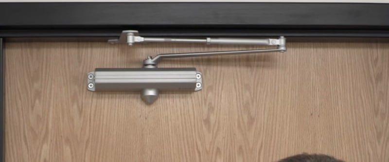 Door closer is stuck open