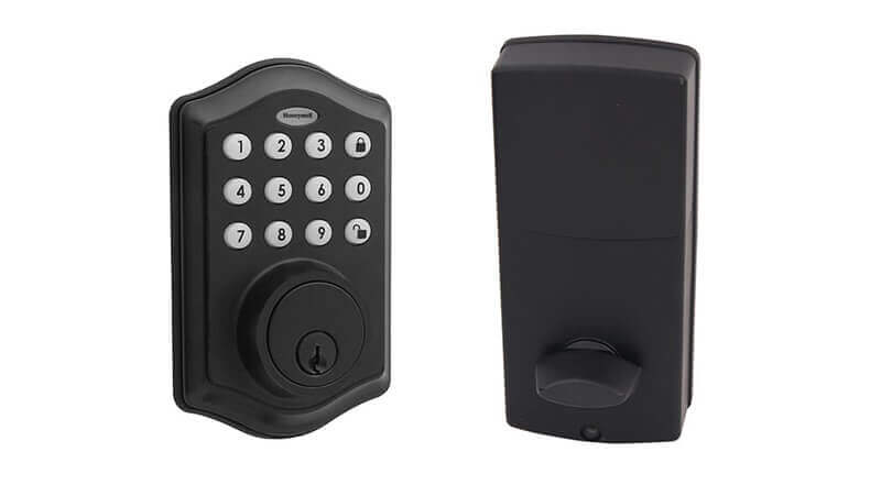 How to delete a user code on Honeywell electronic door lock