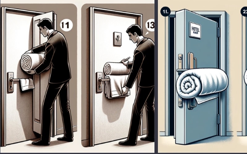 How to Secure Hotel Room Door With Towel? Details Guide 4