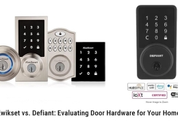 Kwikset vs. Defiant Evaluating Door Hardware for Your Home
