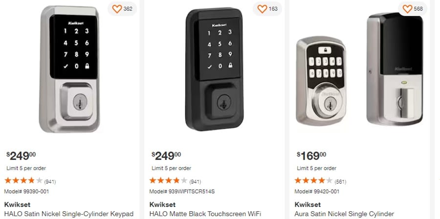 Kwikset vs. Defiant Price and cost