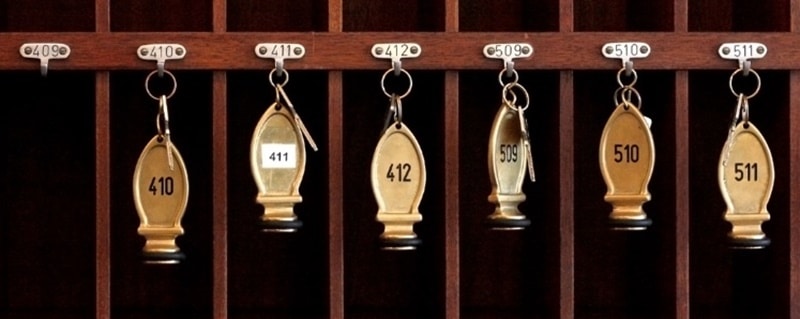 Master key in housekeeping