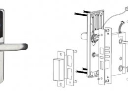 Hotel door locks installation guide and video instruction