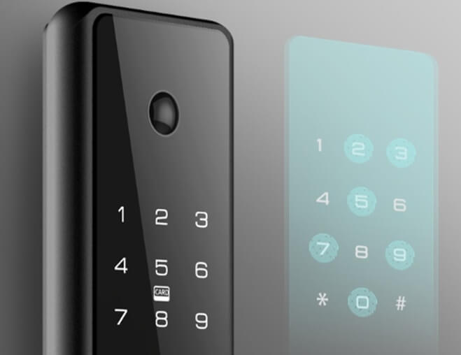 Smart lock has a virtual password