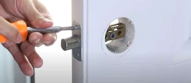Remove the Old Door Lock