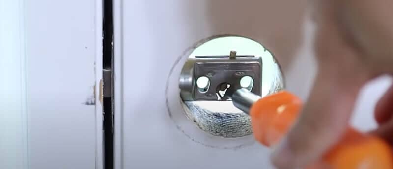 Fit New Keyless Door Deadbolt