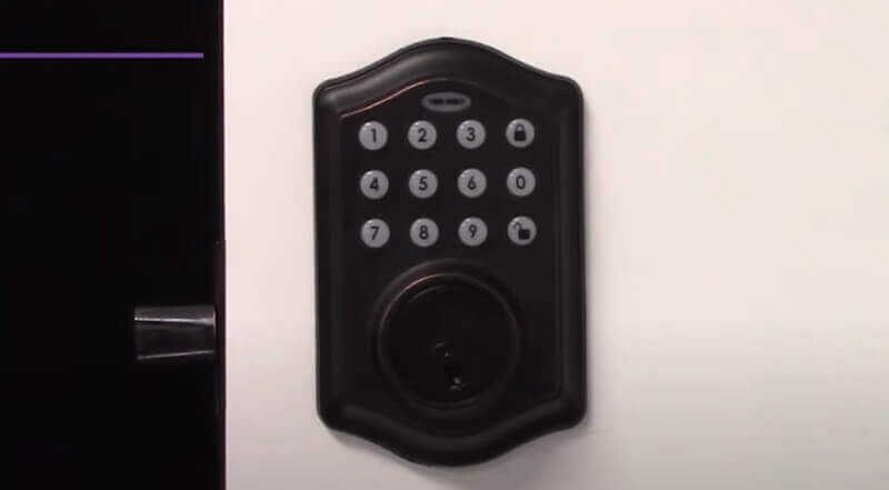 The Tru bolt electronic lock keypad is not working