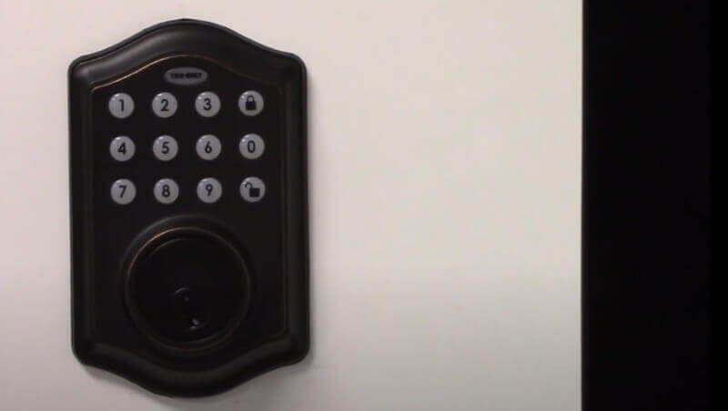 Tru bolt lock keeps beeping