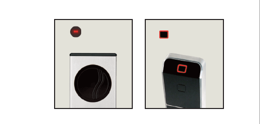 Saflok Red light flashes once (1x) every 30 seconds
